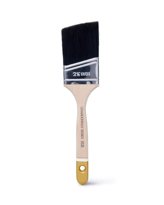 ICR Chardonnay Series Angled Brush w/ Bulova Inox Ferrule