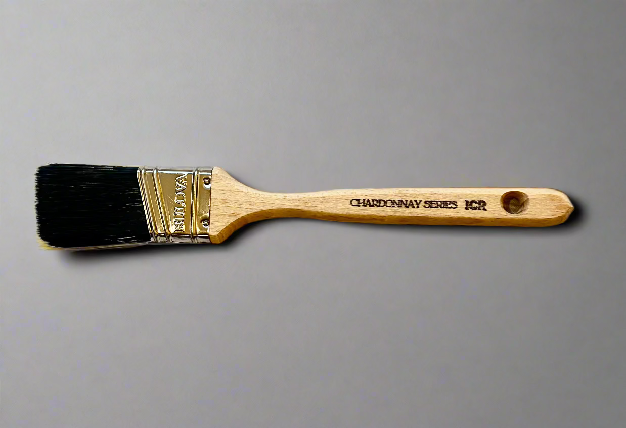 ICR Chardonnay Series Angled Brush w/ Bulova Inox Ferrule