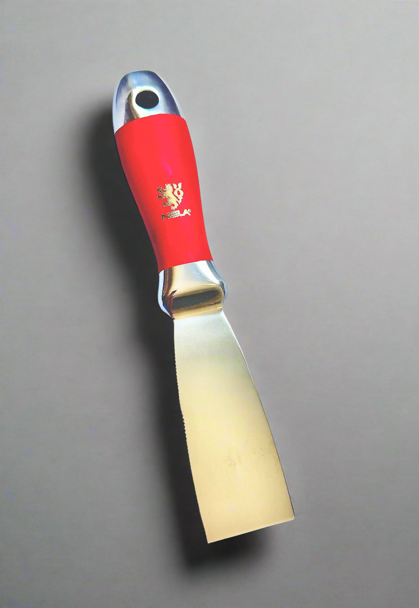 NELA Stainless Steel Putty Knife w/ Comfort Grip Handle