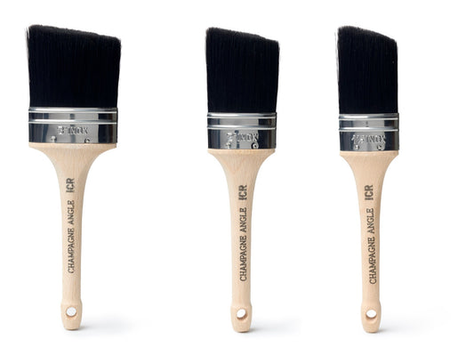 Champagne Series Oval Angled Brush- 1.5", 2", 3"