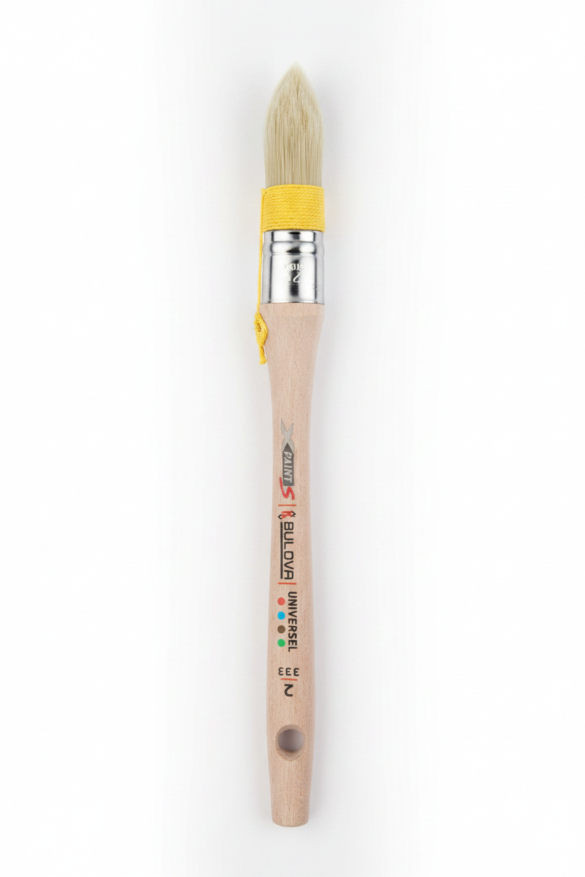 Rechampir round paint brush vertical orientation