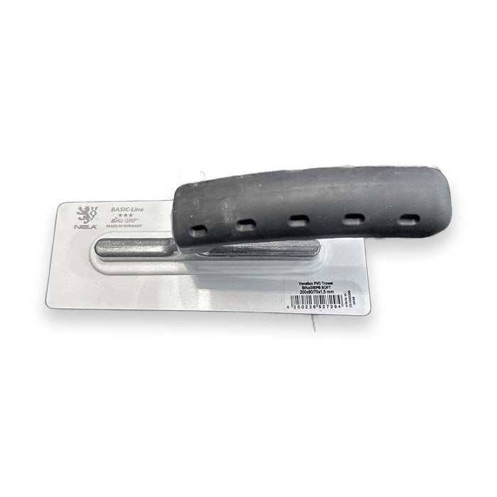 Venetian PVC Trowel, White, 200x80/70 x 1.5mm